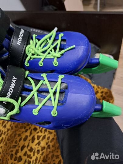 Коньки детские раздвижные 34 37