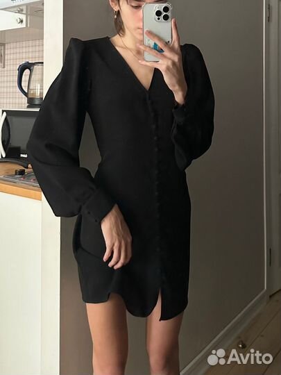 Платье zara черное