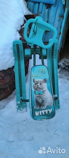 Детский снегокат бу