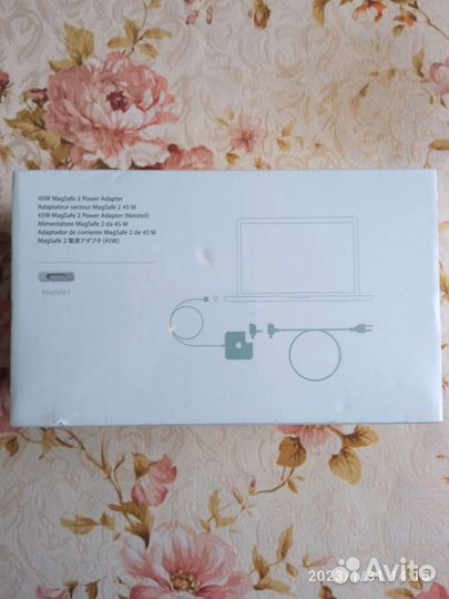 Адаптер Apple 45W MagSafe 2 MD592Z/A Модель А1436