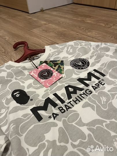 Футболка bape x inter miami