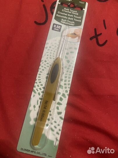 Крючок для вязания clover, Tulip