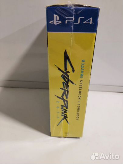 Cyberpunk 2077 (ps4) Steelbook + Comicbook.(новый)