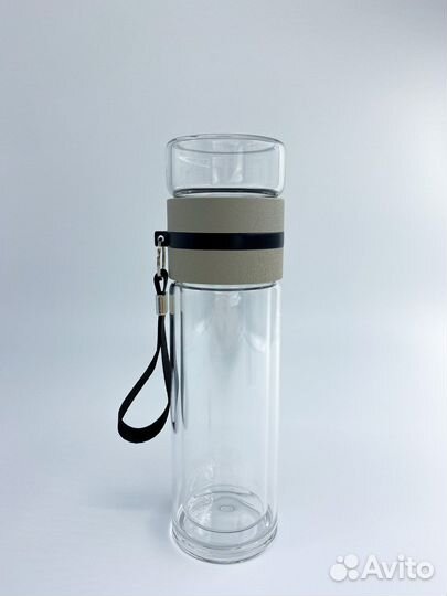 Колба для чая. Термос стеклянный