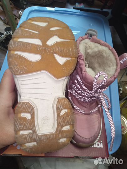 Сапожки зимние для девочки натуральная овчина