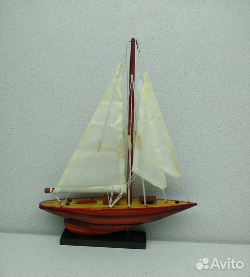 Яхта 26,1*20,9 сувенир морской