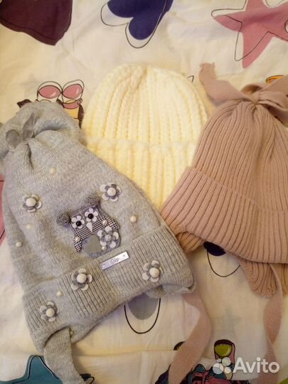 Шапка демисезонная для девочки