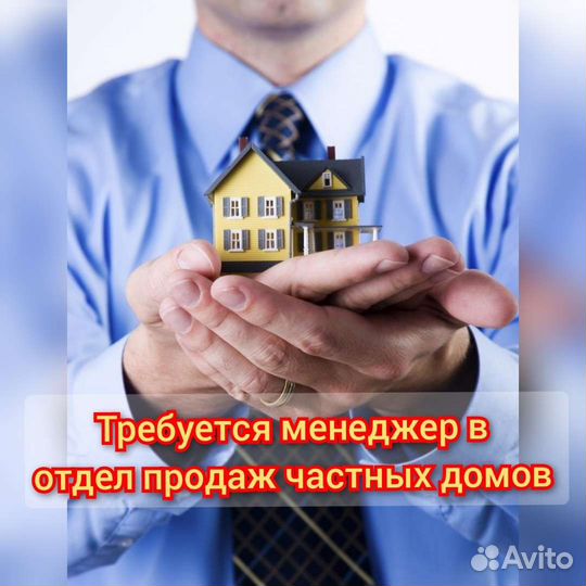 Агент по продаже домов в строительную компанию