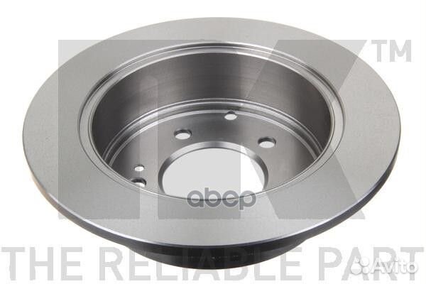 Торм.диск задн.262x10 5 отв. 203531 Nk