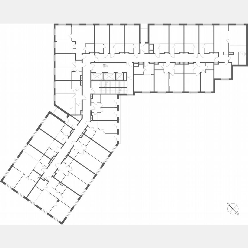 1-к. апартаменты, 45,6 м², 3/10 эт.