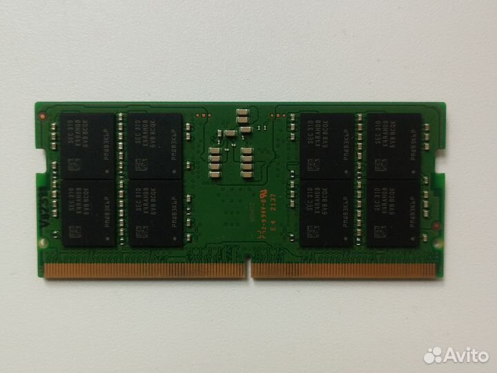 Оперативная память sodimm Samsung 32 гб