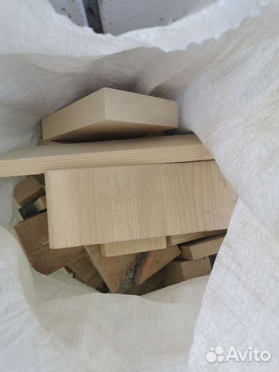 Дрова сухие в мешках