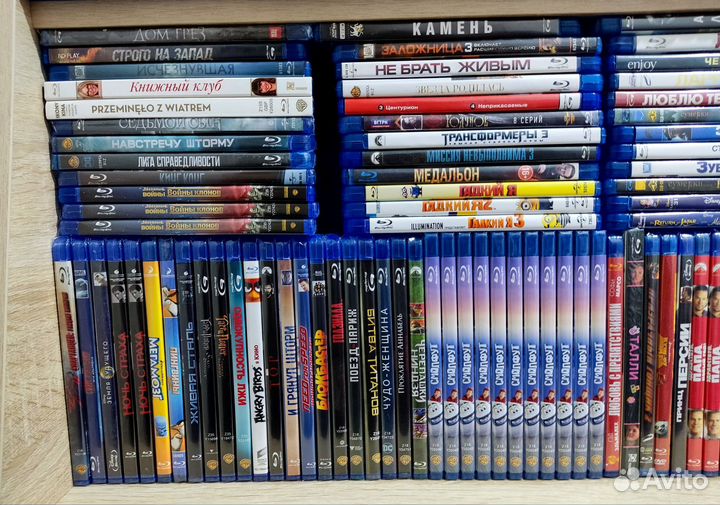 Blu-ray фильмы и мультфильмы. Лицензия