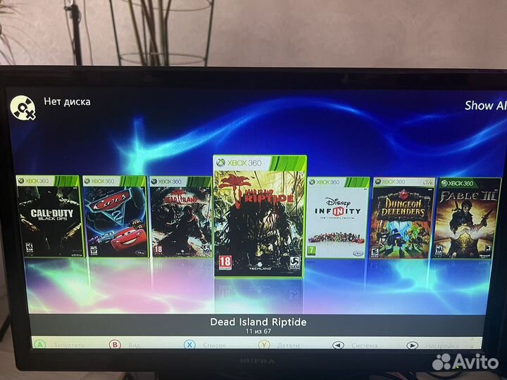 Xbox 360 E прошитый(freboot) 135 игр установлено