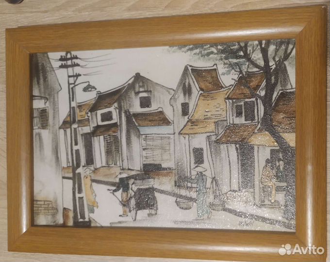 Картина из камня