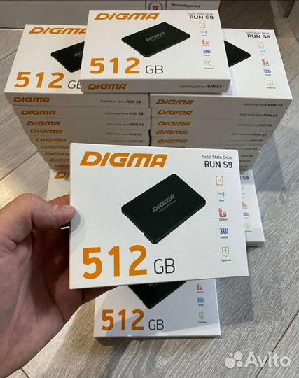 Ssd диск Digma 512 gb