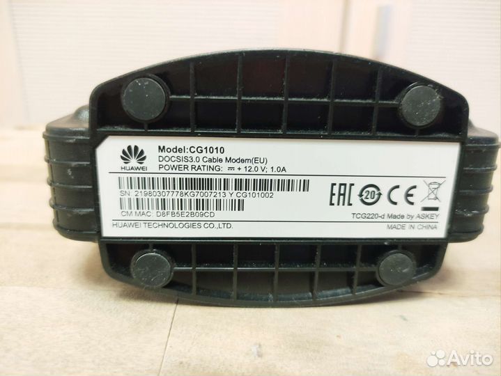 Huawei wifi-роутер и кабельный модем