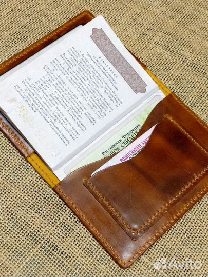 Обложка для документов с символикой 22 оброн вв