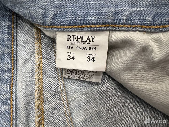 Replay (W34) blue jeans