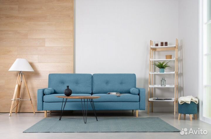 Диван Динс Textile Blue