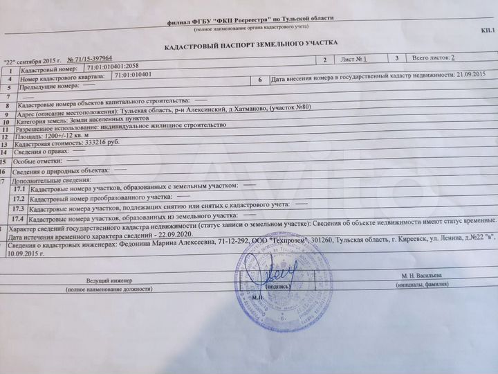 Участок 12 сот. (ИЖС)