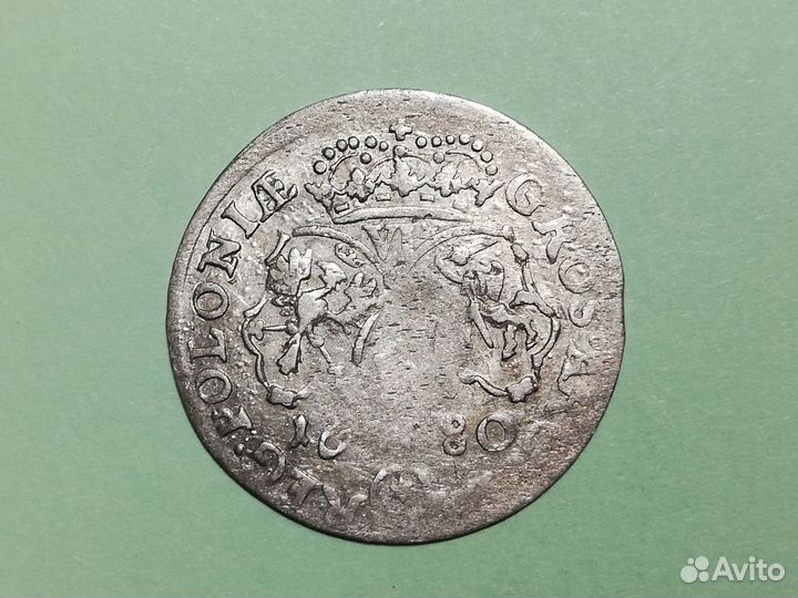 Монеты 6 грошей Польша Серебро Оригинал