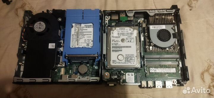 Два мини пк. OptiPlex 3060 micro. HP 260 G2DM