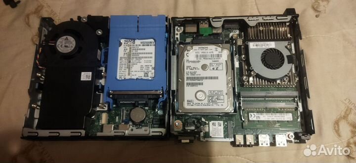 Два мини пк. OptiPlex 3060 micro. HP 260 G2DM