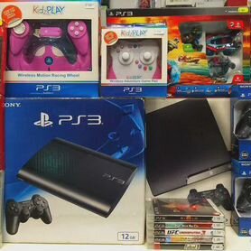 Sony PS3 SS500GB + Dualschock 3 - магазин,гарантия