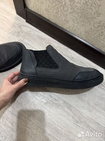 Слипоны мужские зимние