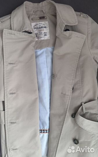 Тренч женский Pull&Bear