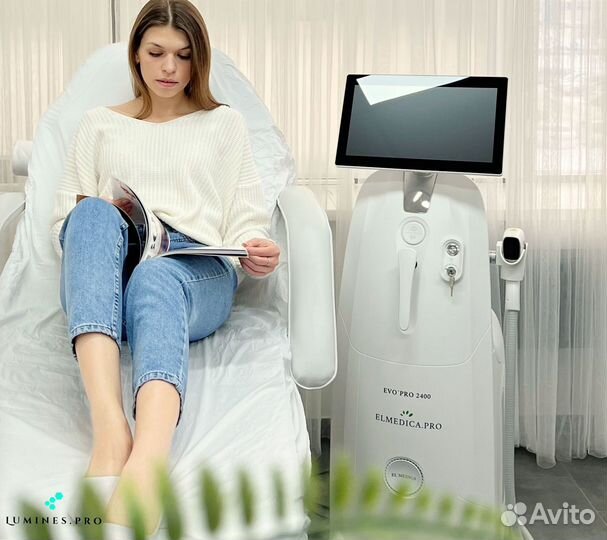 Диодный лазер для эпиляции lumines Макс-Про 2000W