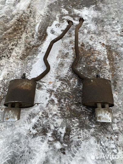 Глушитель х5 е53, 4.6