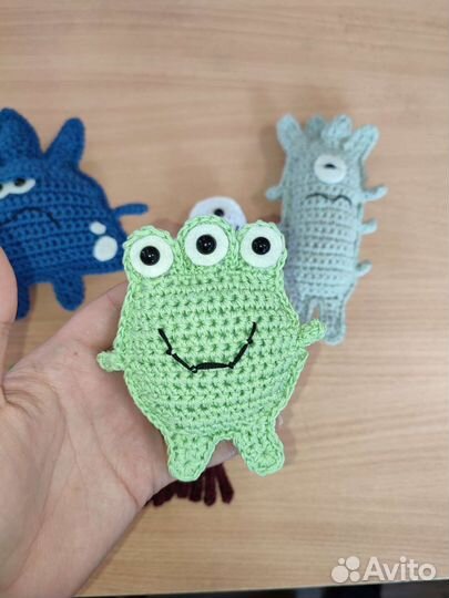 Мягкие игрушки вязанные