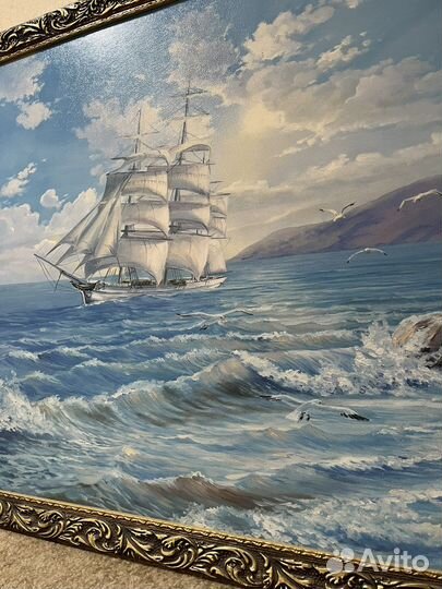 Картина маслом на холсте большая