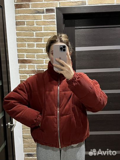 Bershka вельветовая куртка