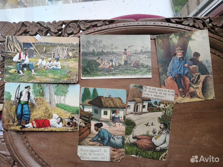 Старинные открытки наборы