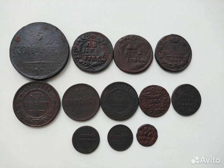 Монеты Российской Империи и ранних Советов