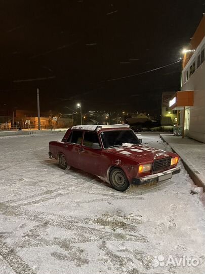 ВАЗ 2107 1.6 МТ, 2006, битый, 95 088 км