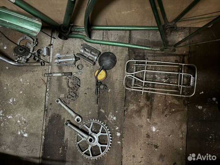 Рама велосипеда десна