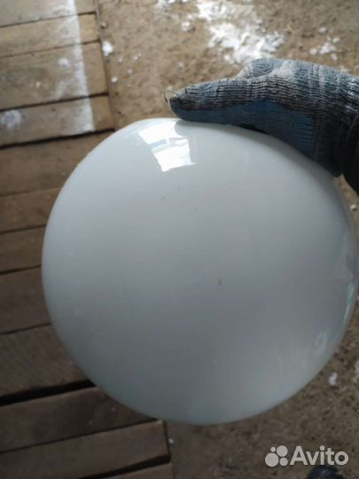 Светильник уличный, люстра в виде шара