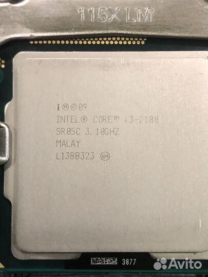 Компьютер intel core i3 2100