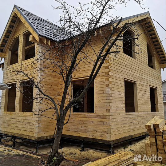 Дом из бруса 172 м² / Готовый дом под ключ