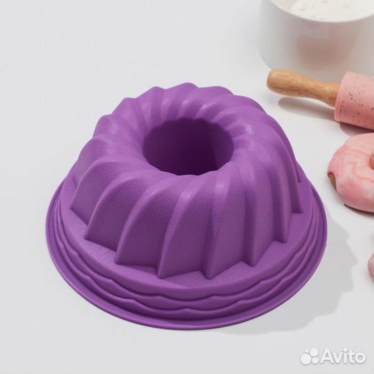 Форма для выпечки силиконовая Доляна «Немецкий кек