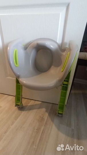 Детская Сидушка на унитаз со ступенькой