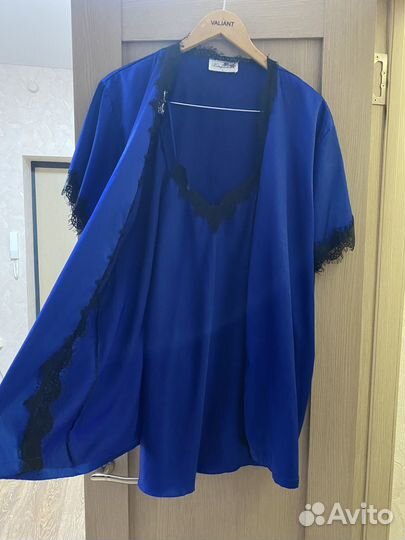 Комплект халат и сорочка