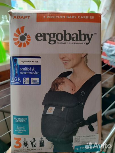 Рюкзак переноска кенгуру ergobaby