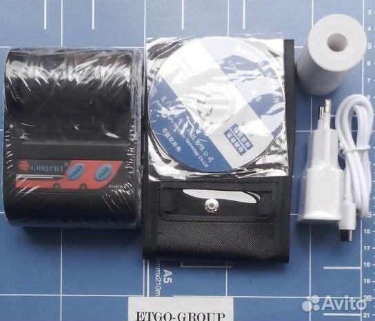 Термопринтер портативный goojprt MTP-II/PT210/PT20