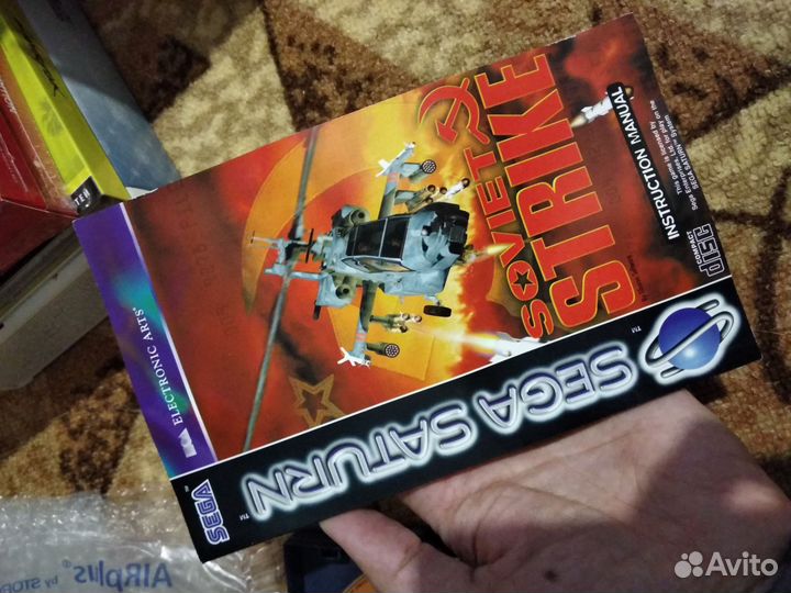 Soviet Strike игра для Sega Saturn