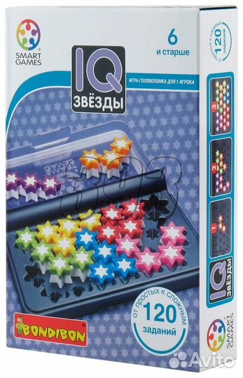 Логическая игра IQ-Звёзды (48484)